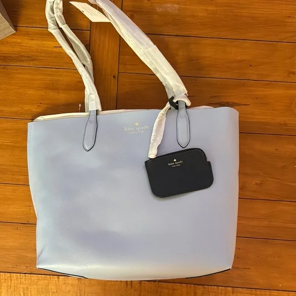 Kate Spade Light Blue Tote Bag - Picture 7 of 7